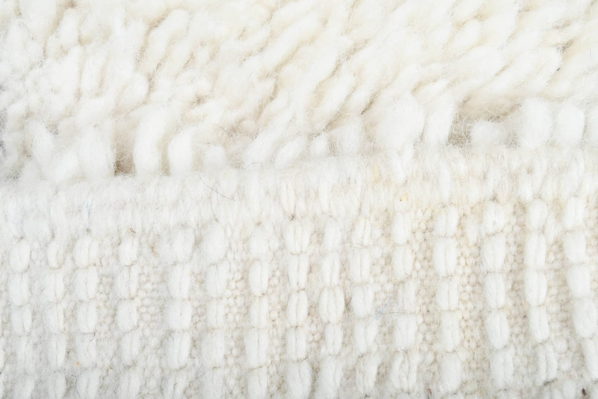 Moroccan Rug Handmade Wool 2x4 - Ivory Black Diamond Boho Minimalist Area Rug for Bedroom Entryway Beni Ourain - Image 11