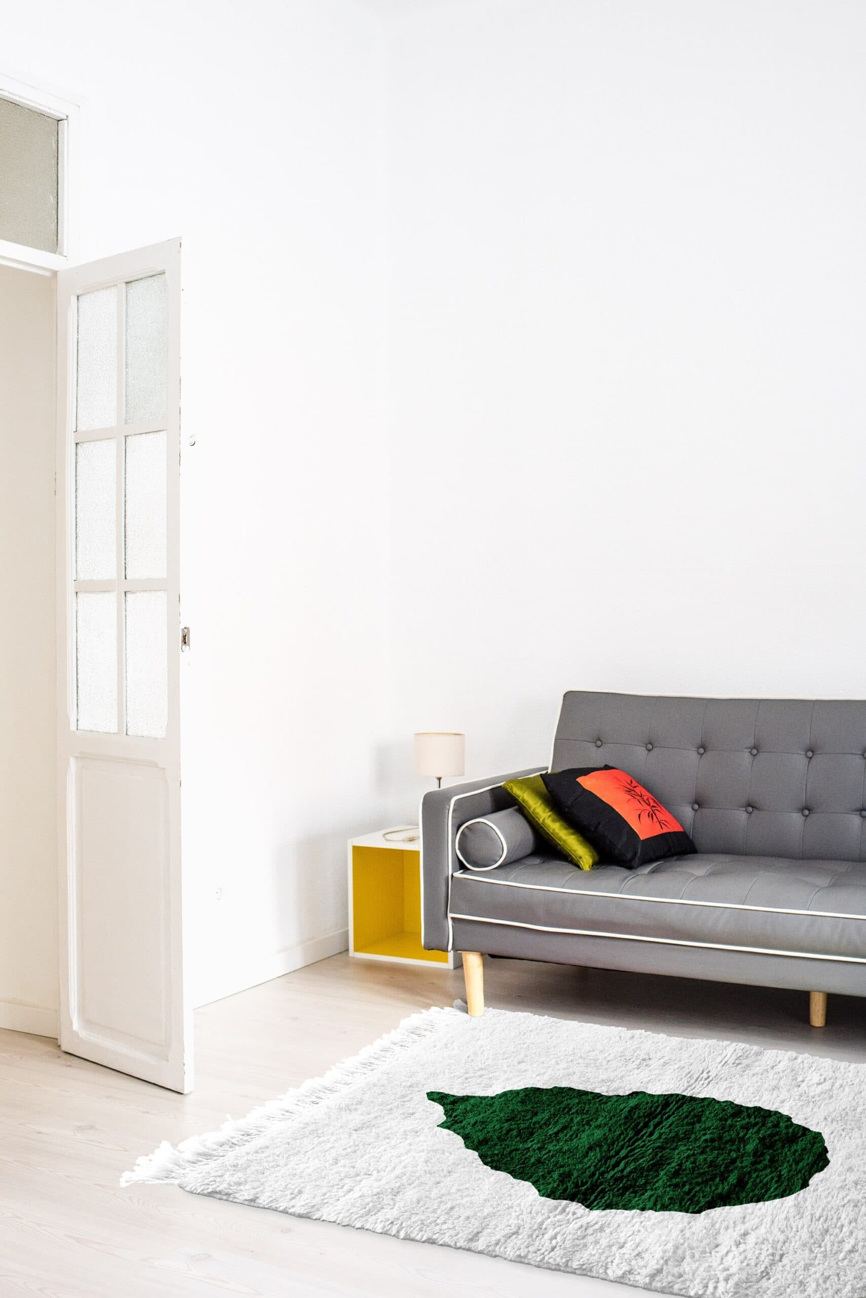 Marockansk Matta Handgjord Ull 8x10 - Elfenben Neutral Modern Boho Matta för Vardagsrum Sovrum - Mrirt - Image 4